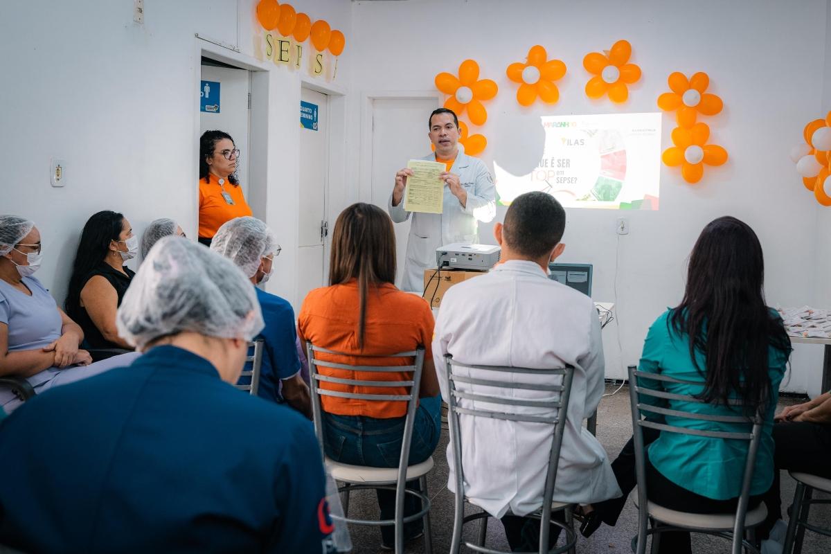 Governo promove ação de conscientização sobre sepse na UPA do Vinhais