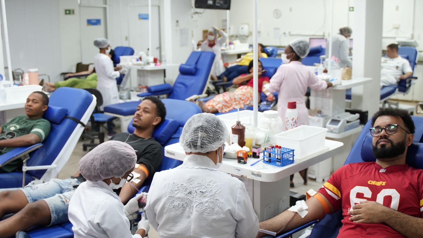 Hemomar realiza mais uma edição da campanha ‘Vem Doar’ para aumentar os estoques de sangue